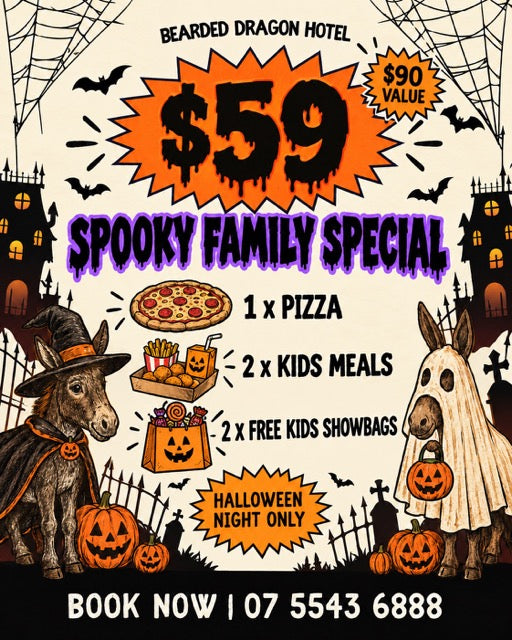 Halloween Spooky Family Meal Deal ( 31 October )