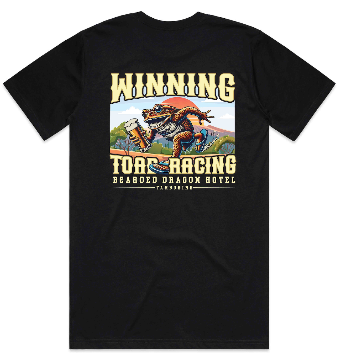 WINNING Toadman T-Shirt – Bearded Dragon Hotel Exclusive