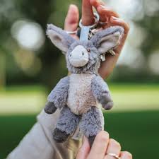 Limited Edition Plush Keyring- Jack the Donkey by Wrendale Designs