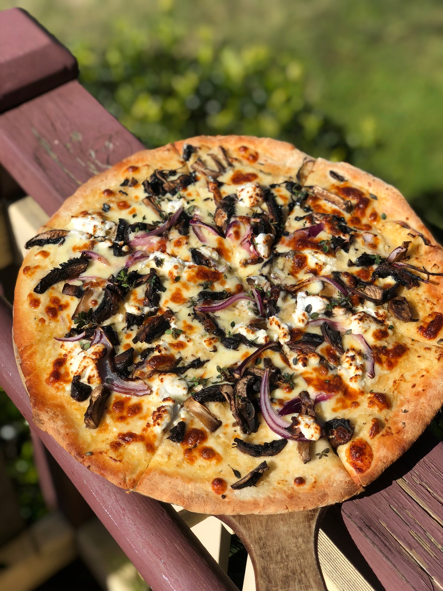 Mushroom Pizza *V