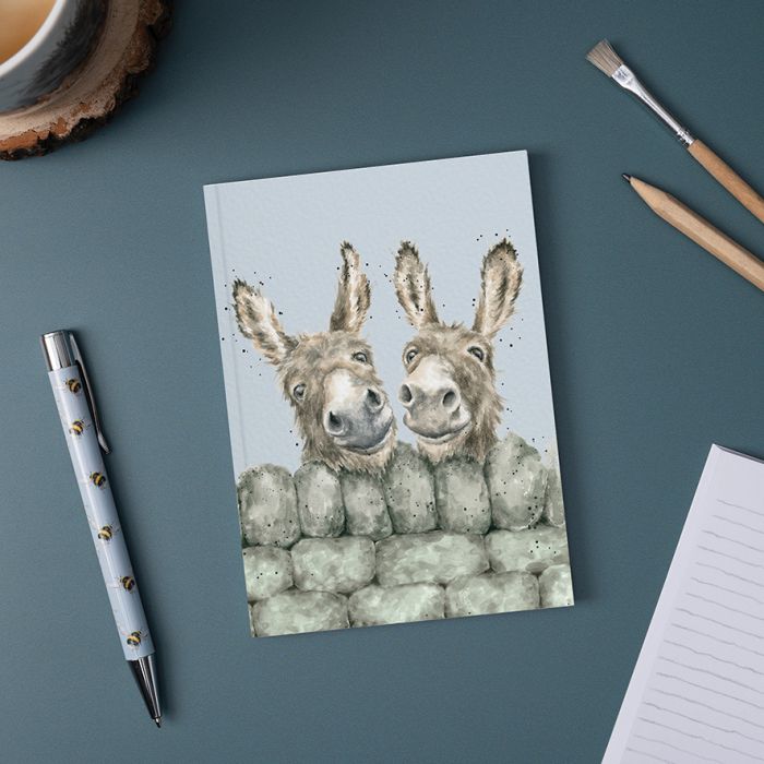 'Hee Haw' Donkey A6 Notebook Wrendale Designs