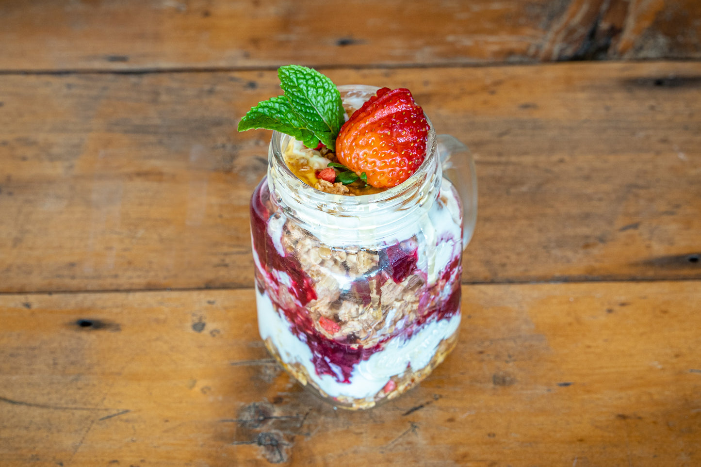 Yoghurt Muesli Jar
