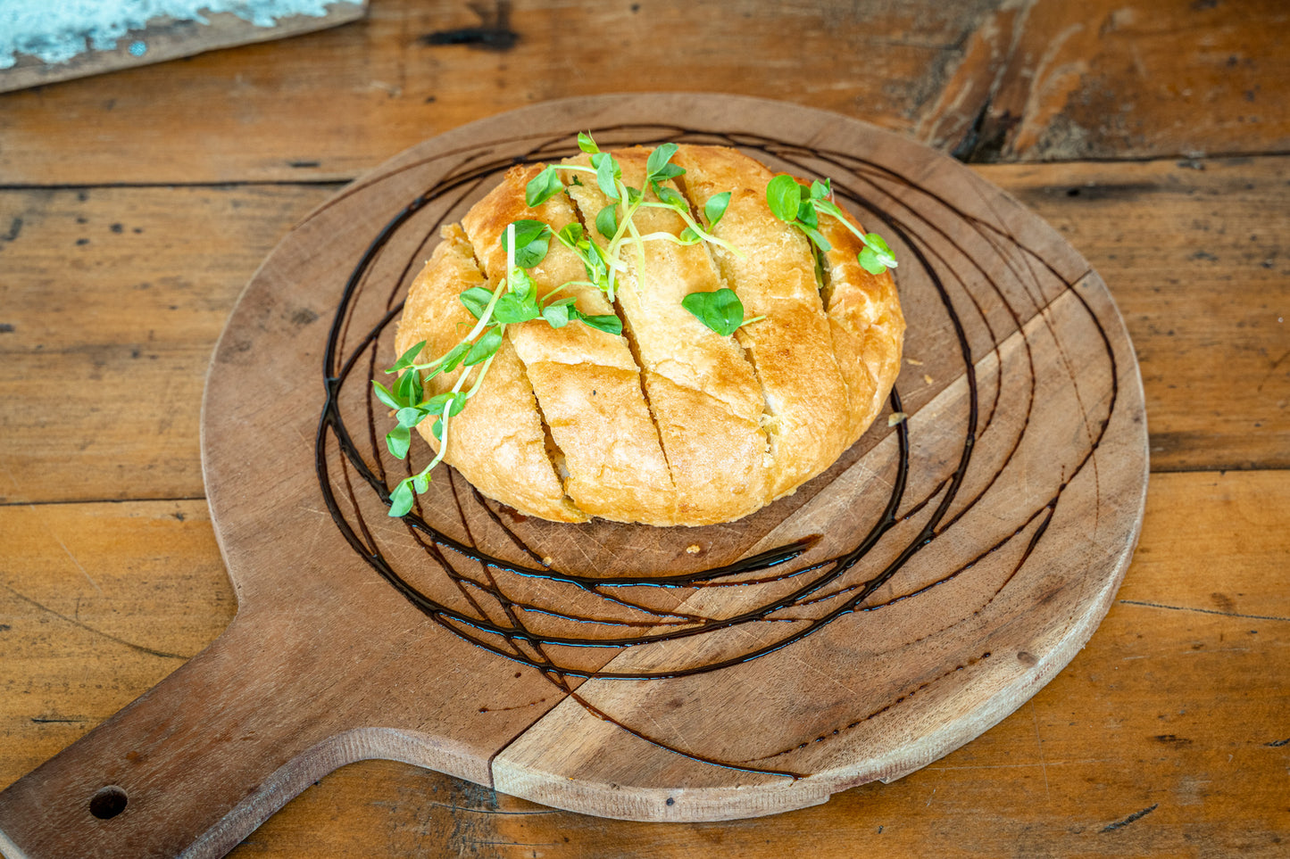 Garlic Buttered Cob Loaf