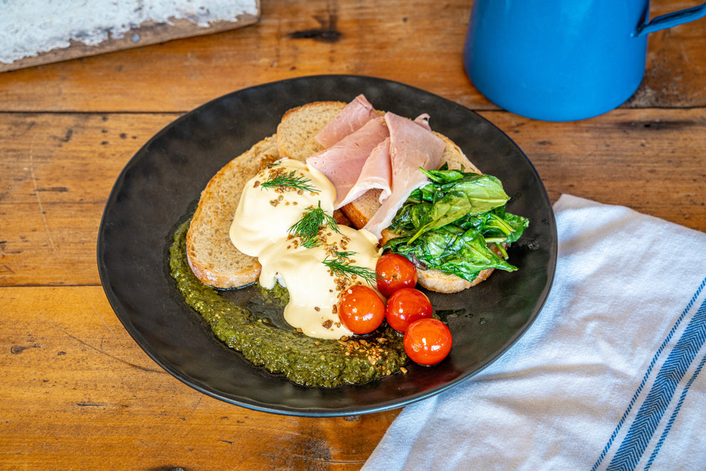 Eggs Benedict Bearded Dragon Takeaway